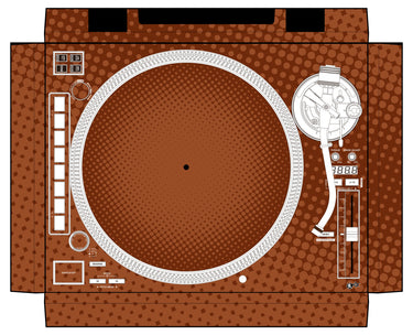Reloop RP 8000 MK2 Skin Gradienter Brown